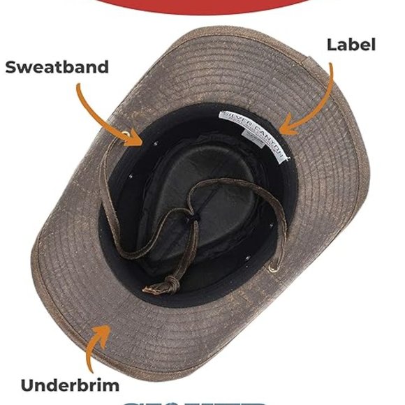 Outback weathered shapeable hat - Picture 5 of 8